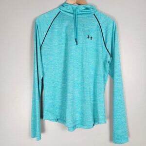 Under Armor Teal Velocity Wordmark Hoodie